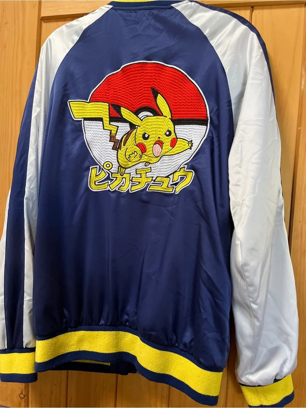 Pokemon Pikachu Satin Bomber Jacket